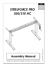 Hettich STEELFORCE PRO 300 HC Assembly Manual предпросмотр