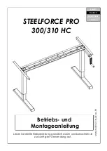 Предварительный просмотр 21 страницы Hettich STEELFORCE PRO 300 HC Assembly Manual