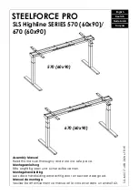 Preview for 1 page of Hettich Steelforce Pro Highline 570 SLS Assembly Manual