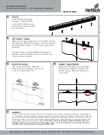 Предварительный просмотр 2 страницы Hettich Top Line Grant 150 Series Assembly Instructions