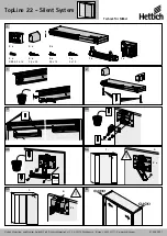 Hettich TopLine 22 Manual предпросмотр