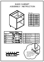 Hettich UB09 Assembly Instruction Manual предпросмотр