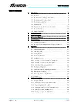 Preview for 3 page of Hettich ZENTRIMIX 380 R Operating Manual