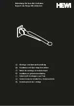 Preview for 1 page of Hewi 802.50.010 Installation And Operating Instructions Manual