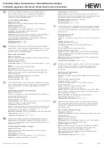 Предварительный просмотр 2 страницы Hewi S50.02.02001 Operating Instructions