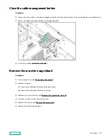 Предварительный просмотр 47 страницы Hewlett Packard Enterprise Apollo 4200 Gen10 User Manual