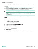 Предварительный просмотр 92 страницы Hewlett Packard Enterprise Apollo 4200 Gen10 User Manual