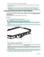 Предварительный просмотр 13 страницы Hewlett Packard Enterprise Brocade 32Gb/12 2SFP+ User Manual