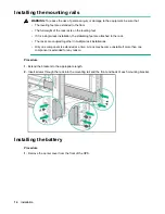 Предварительный просмотр 14 страницы Hewlett Packard Enterprise HPE G2 R8000 6U User Manual