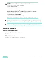 Предварительный просмотр 42 страницы Hewlett Packard Enterprise HPE ProLiant DL385 Gen10 Plus Maintenance And Service Manual