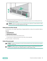 Предварительный просмотр 44 страницы Hewlett Packard Enterprise HPE ProLiant DL385 Gen10 Plus Maintenance And Service Manual