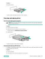 Предварительный просмотр 49 страницы Hewlett Packard Enterprise HPE ProLiant DL385 Gen10 Plus Maintenance And Service Manual