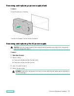 Предварительный просмотр 51 страницы Hewlett Packard Enterprise HPE ProLiant DL385 Gen10 Plus Maintenance And Service Manual