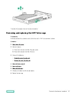 Предварительный просмотр 67 страницы Hewlett Packard Enterprise HPE ProLiant DL385 Gen10 Plus Maintenance And Service Manual