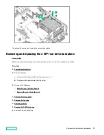 Предварительный просмотр 72 страницы Hewlett Packard Enterprise HPE ProLiant DL385 Gen10 Plus Maintenance And Service Manual