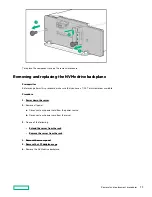 Предварительный просмотр 73 страницы Hewlett Packard Enterprise HPE ProLiant DL385 Gen10 Plus Maintenance And Service Manual