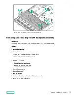 Предварительный просмотр 75 страницы Hewlett Packard Enterprise HPE ProLiant DL385 Gen10 Plus Maintenance And Service Manual