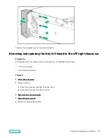 Предварительный просмотр 81 страницы Hewlett Packard Enterprise HPE ProLiant DL385 Gen10 Plus Maintenance And Service Manual