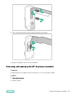 Предварительный просмотр 83 страницы Hewlett Packard Enterprise HPE ProLiant DL385 Gen10 Plus Maintenance And Service Manual