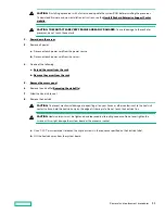 Предварительный просмотр 91 страницы Hewlett Packard Enterprise HPE ProLiant DL385 Gen10 Plus Maintenance And Service Manual