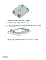 Предварительный просмотр 92 страницы Hewlett Packard Enterprise HPE ProLiant DL385 Gen10 Plus Maintenance And Service Manual