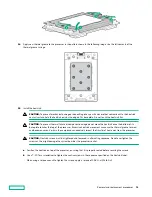 Предварительный просмотр 94 страницы Hewlett Packard Enterprise HPE ProLiant DL385 Gen10 Plus Maintenance And Service Manual