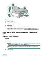 Предварительный просмотр 100 страницы Hewlett Packard Enterprise HPE ProLiant DL385 Gen10 Plus Maintenance And Service Manual