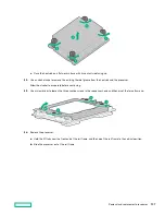 Предварительный просмотр 107 страницы Hewlett Packard Enterprise HPE ProLiant DL385 Gen10 Plus Maintenance And Service Manual