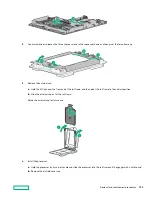 Предварительный просмотр 109 страницы Hewlett Packard Enterprise HPE ProLiant DL385 Gen10 Plus Maintenance And Service Manual