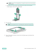 Предварительный просмотр 110 страницы Hewlett Packard Enterprise HPE ProLiant DL385 Gen10 Plus Maintenance And Service Manual