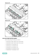 Предварительный просмотр 140 страницы Hewlett Packard Enterprise HPE ProLiant DL385 Gen10 Plus Maintenance And Service Manual