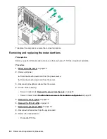 Предварительный просмотр 68 страницы Hewlett Packard Enterprise HPE ProLiant ML110 Gen10 Maintenance And Service Manual