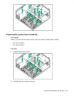 Предварительный просмотр 75 страницы Hewlett Packard Enterprise HPE ProLiant ML110 Gen10 Maintenance And Service Manual