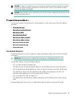 Preview for 27 page of Hewlett Packard Enterprise HPE ProLiant XL170r Gen10 Maintenance And Service Manual