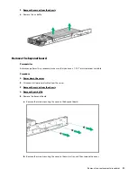 Preview for 29 page of Hewlett Packard Enterprise HPE ProLiant XL170r Gen10 Maintenance And Service Manual