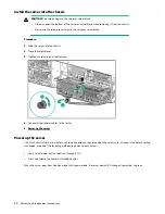 Preview for 40 page of Hewlett Packard Enterprise HPE ProLiant XL170r Gen10 Maintenance And Service Manual