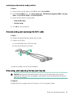 Preview for 41 page of Hewlett Packard Enterprise HPE ProLiant XL170r Gen10 Maintenance And Service Manual