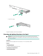 Preview for 51 page of Hewlett Packard Enterprise HPE ProLiant XL170r Gen10 Maintenance And Service Manual