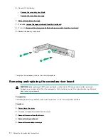 Preview for 52 page of Hewlett Packard Enterprise HPE ProLiant XL170r Gen10 Maintenance And Service Manual