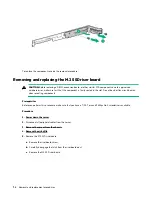 Preview for 54 page of Hewlett Packard Enterprise HPE ProLiant XL170r Gen10 Maintenance And Service Manual