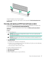 Preview for 59 page of Hewlett Packard Enterprise HPE ProLiant XL170r Gen10 Maintenance And Service Manual