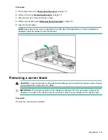 Предварительный просмотр 19 страницы Hewlett Packard Enterprise HPE ProLiant XL230k Gen10 User Manual