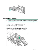 Предварительный просмотр 21 страницы Hewlett Packard Enterprise HPE ProLiant XL230k Gen10 User Manual