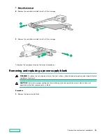 Предварительный просмотр 64 страницы Hewlett Packard Enterprise ProLiant DL20 Gen10 Maintenance And Service Manual