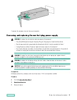 Предварительный просмотр 69 страницы Hewlett Packard Enterprise ProLiant DL20 Gen10 Maintenance And Service Manual