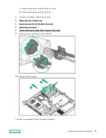 Предварительный просмотр 70 страницы Hewlett Packard Enterprise ProLiant DL20 Gen10 Maintenance And Service Manual