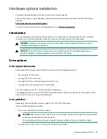 Preview for 67 page of Hewlett Packard Enterprise ProLiant ML350 Gen10 User Manual