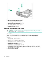 Предварительный просмотр 36 страницы Hewlett Packard Enterprise ProLiant XL190r Gen10 User Manual