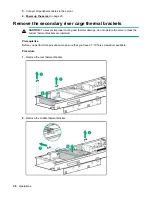 Предварительный просмотр 38 страницы Hewlett Packard Enterprise ProLiant XL190r Gen10 User Manual