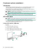 Предварительный просмотр 52 страницы Hewlett Packard Enterprise ProLiant XL190r Gen10 User Manual